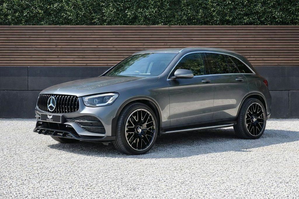 Mercedes-Benz GLC Class 2021 2.0 Glc300h Mhev Amg Line Suv Hybr Grey