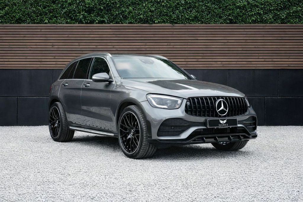 Mercedes-Benz GLC Class 2021 2.0 Glc300h Mhev Amg Line Suv Hybr Grey #2