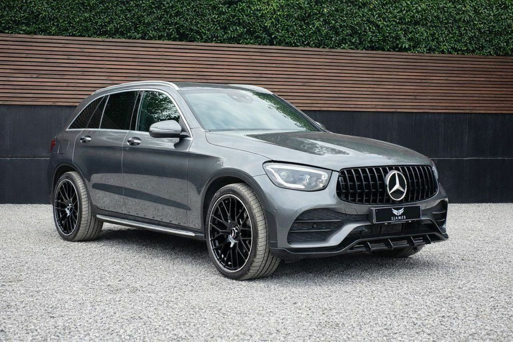 Mercedes-Benz GLC Class 2021 2.0 Glc300h Mhev Amg Line Suv Hybr Grey #6