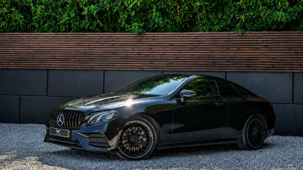 Mercedes-Benz E Class 2019 2.0 E350 Amg Line Coupe G-tronic Black #2
