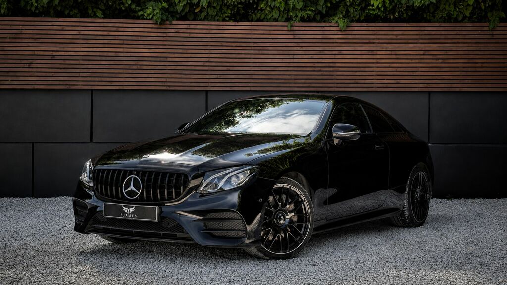 Mercedes-Benz E Class 2019 2.0 E350 Amg Line Coupe G-tronic Black