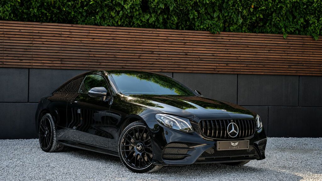 Mercedes-Benz E Class 2019 2.0 E350 Amg Line Coupe G-tronic Black #3