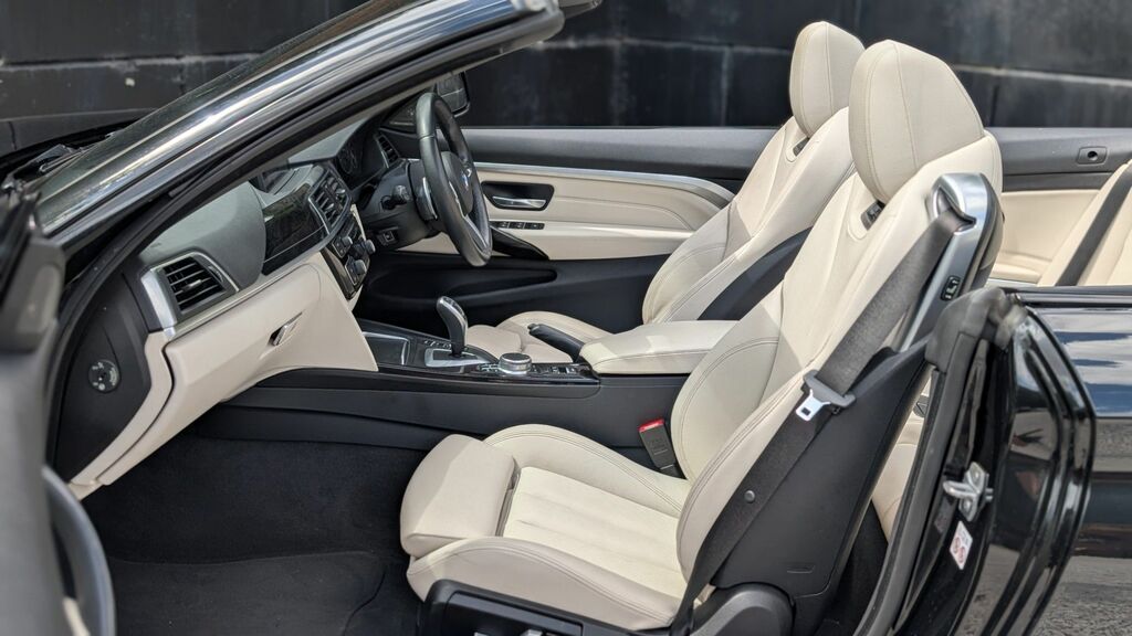 BMW 4 Series 2018 2.0 420I Gpf M Sport Convertible A Black #4
