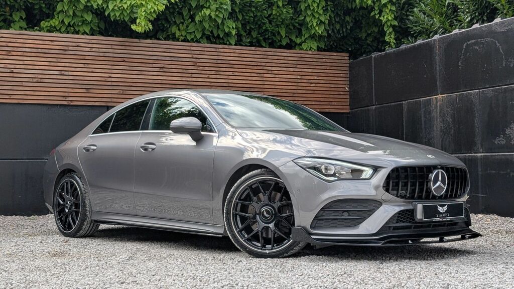 Mercedes-Benz CLA Class 2019 1.3 Cla180 Amg Line Coupe 7G-dct E Grey #4