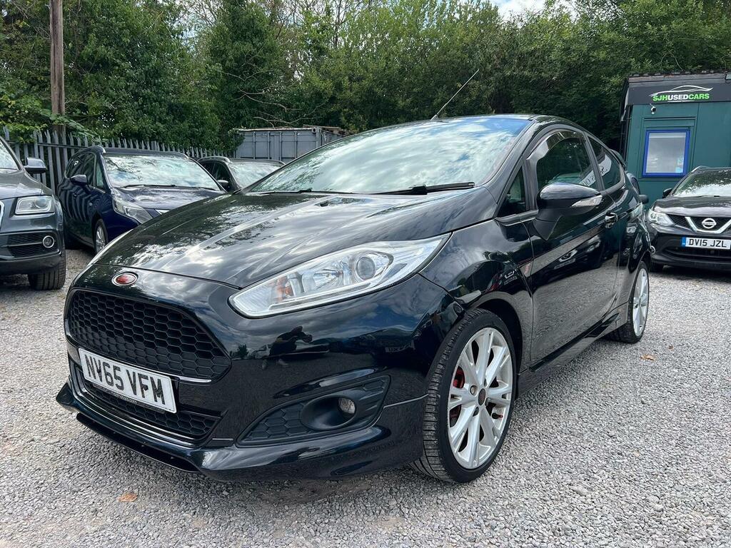 Ford Fiesta Hatchback 1.0 T Ecoboost Zetec S 201565 Black #5