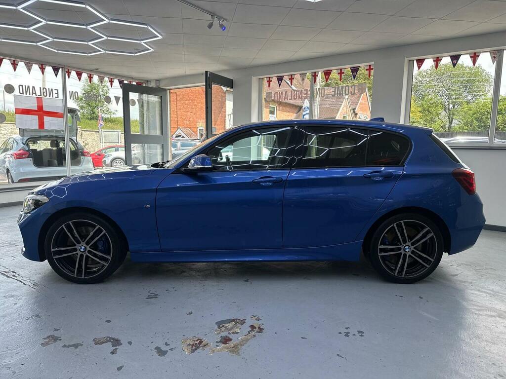 BMW 1 Series Hatchback 2.0 118D M Sport Shadow Edition Euro 6 AP67EVM Blue #4