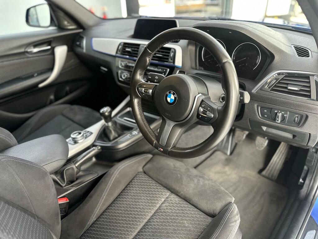 BMW 1 Series Hatchback 2.0 118D M Sport Shadow Edition Euro 6 AP67EVM Blue #2
