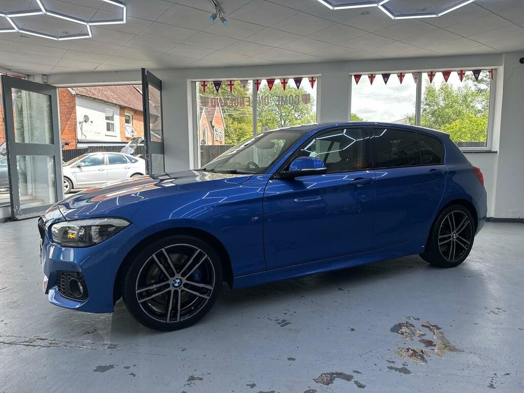 BMW 1 Series Hatchback 2.0 118D M Sport Shadow Edition Euro 6 AP67EVM Blue #3