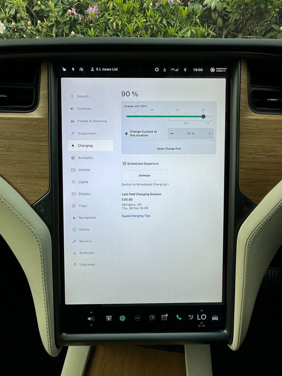 Tesla Model X 0L Long Range Awd 470 Bhp Grey #19