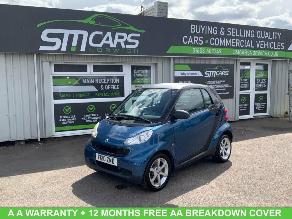 Smart Fortwo Coupe 0.8L Pulse Blue