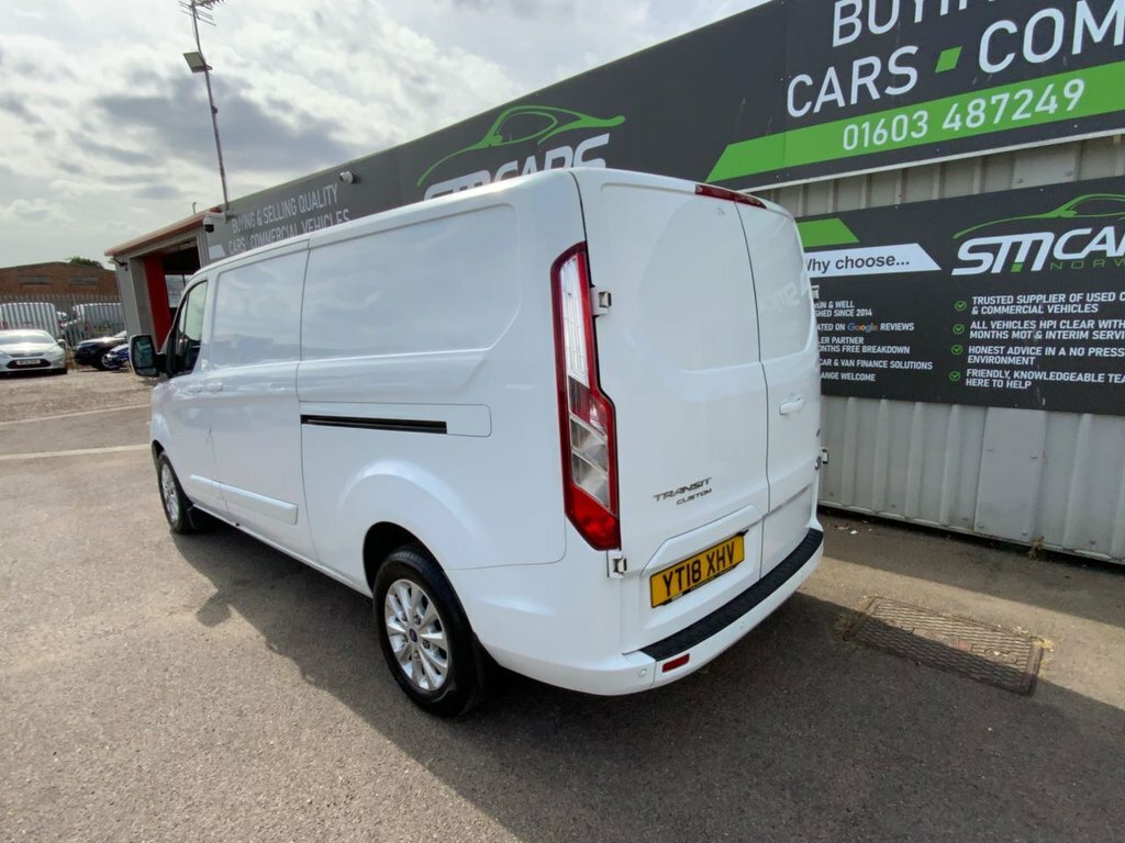 Ford Transit Custom 2L Limited YT18XHV White #3
