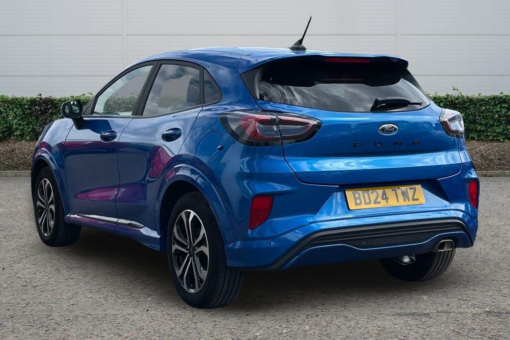 Ford Puma 1.0 Ecoboost Hybrid Mhev St-line BD24TWZ Blue #2