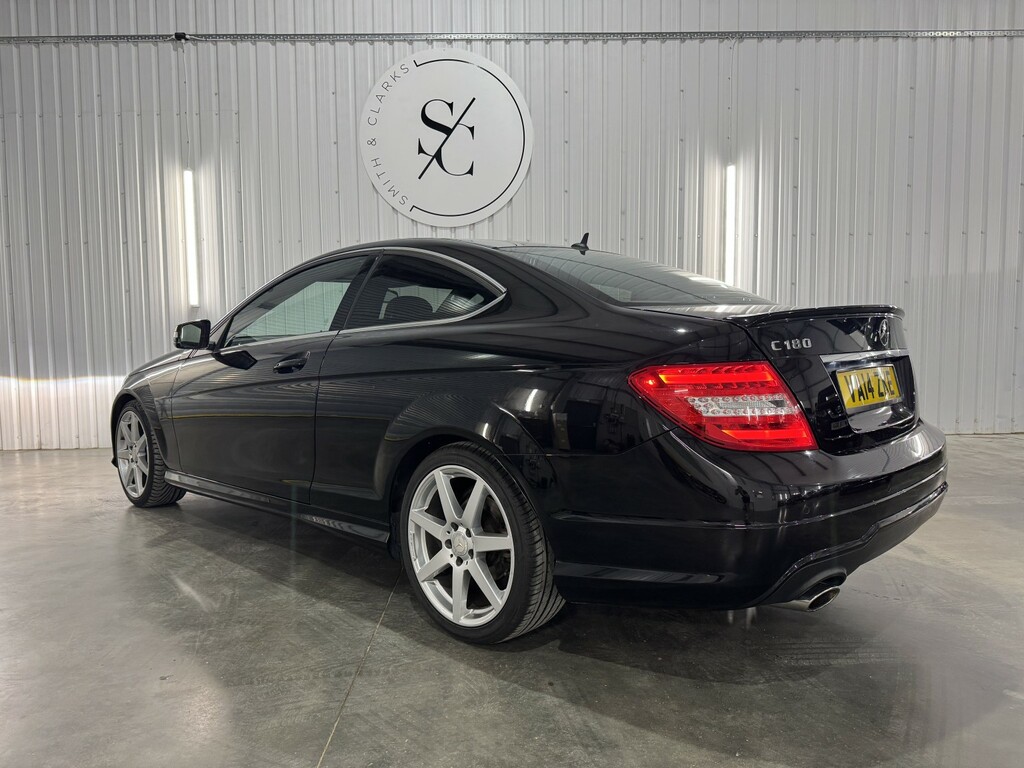 Mercedes-Benz C Class Coupe 1.6 C180 Amg Sport Edition 2014 VA14ZKE Black #4