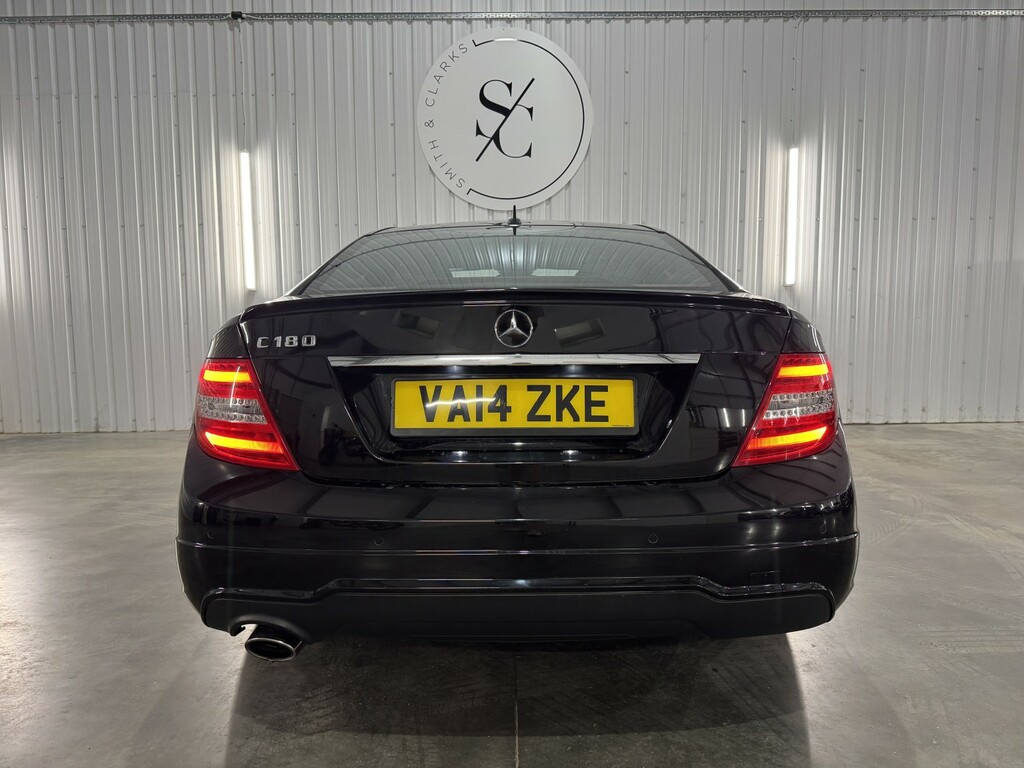 Mercedes-Benz C Class Coupe 1.6 C180 Amg Sport Edition 2014 VA14ZKE Black #3