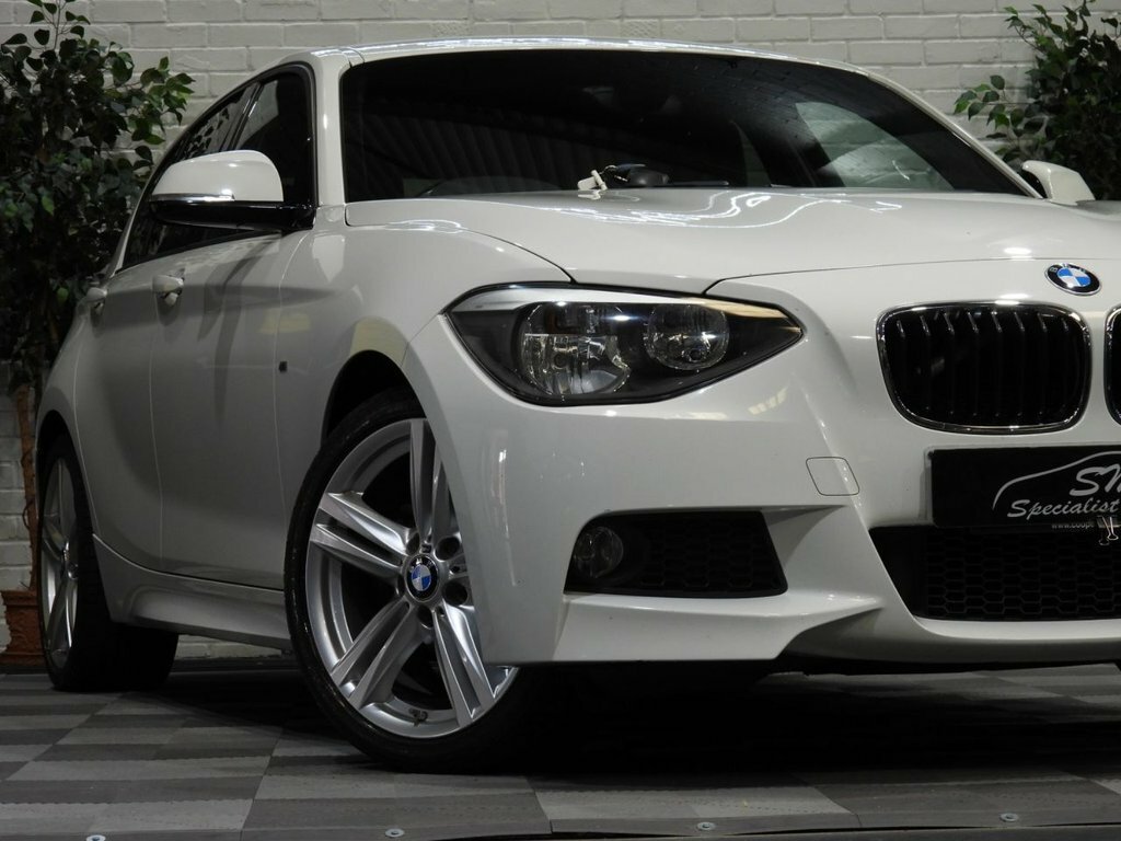 BMW 1 Series 2L M Sport White #2