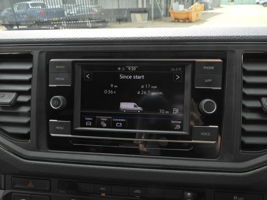 Volkswagen Crafter Cr35 Trendline Panel Van Lwb Euro 6 140Ps Air Con Grey #20