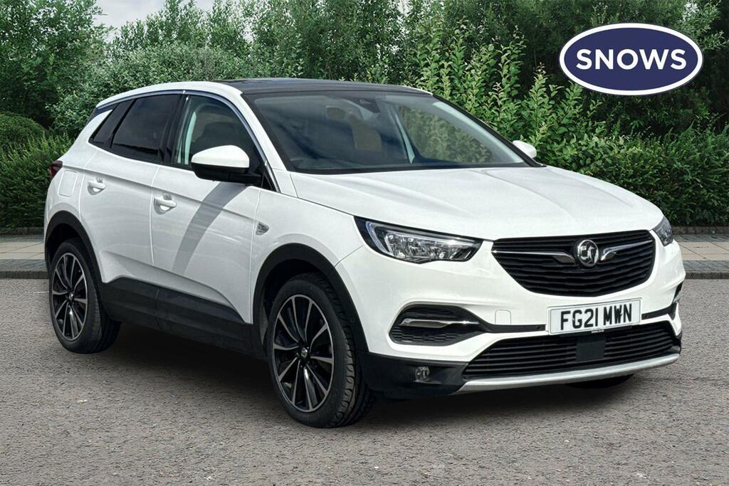 Vauxhall Grandland 1.2 Turbo Elite Nav Euro 6 Ss White