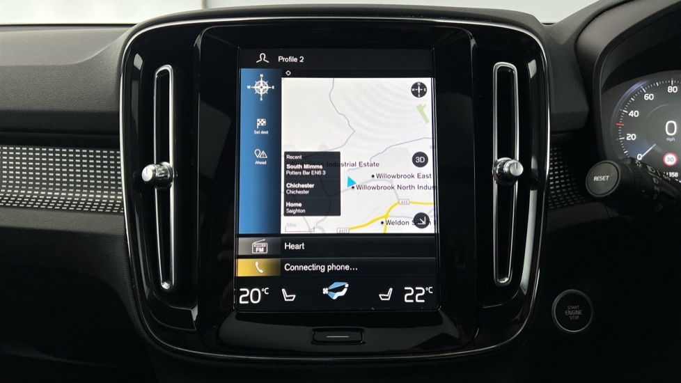 Volvo XC40 170Kw Recharge Plus 69Kwh Black #10
