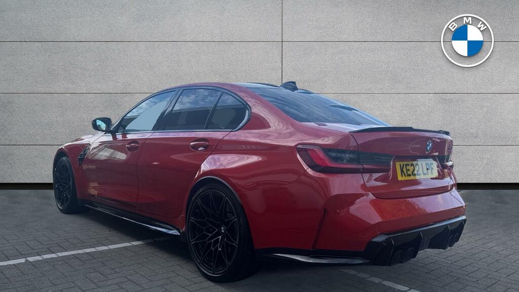 BMW M3 M3 Competition Saloon Red #2