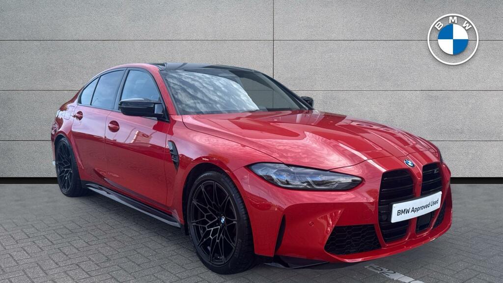 BMW M3 M3 Competition Saloon Red