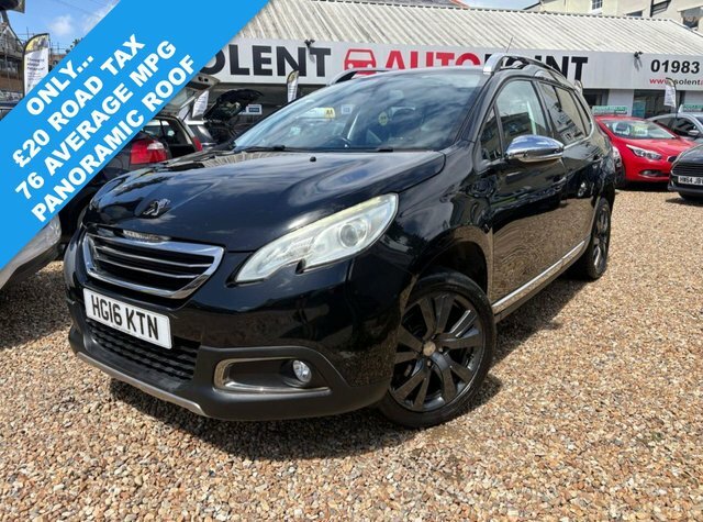Peugeot 2008 2016 1.6 Bluehdi Feline Suv Euro HG16KTN Black