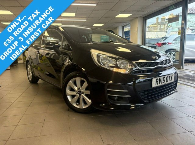 Kia RIO 2015 1.25 2 Hatchback Euro 6 84 RV15OTX Black