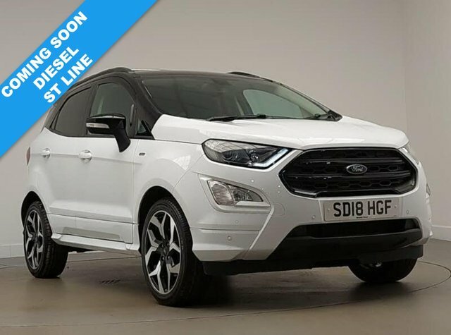 Ford Ecosport 2018 1.5 Tdci St-line Suv Euro 6 White