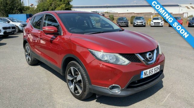 Nissan Qashqai 2015 1.5 Dci N-tec Suv 2Wd Euro Red