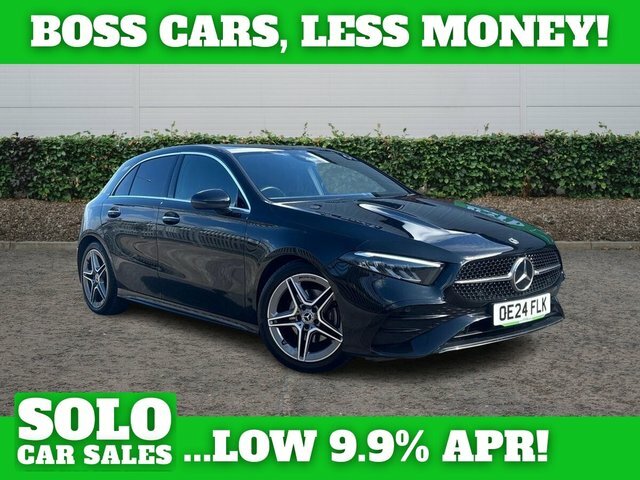 Mercedes-Benz A Class 1.3 A180h Mhev Amg Line Executive Hatchback Black