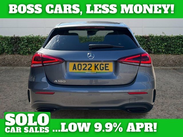 Mercedes-Benz A Class 1.3 A180 Amg Line Edition Executive Hatchback AO22KGE Grey #4