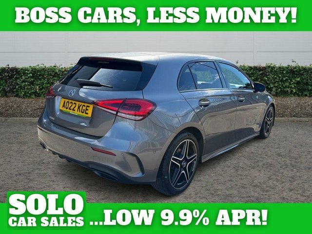 Mercedes-Benz A Class 1.3 A180 Amg Line Edition Executive Hatchback AO22KGE Grey #3