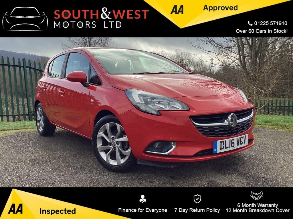 Vauxhall Corsa 1.4L Sri Red