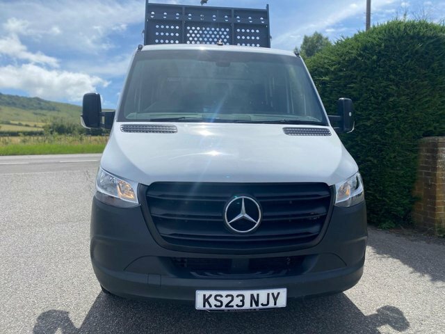 Mercedes-Benz Sprinter 314 Cdi Progressive L3 Lwb Crew Cab Tipper Rwd 2.0 White #2