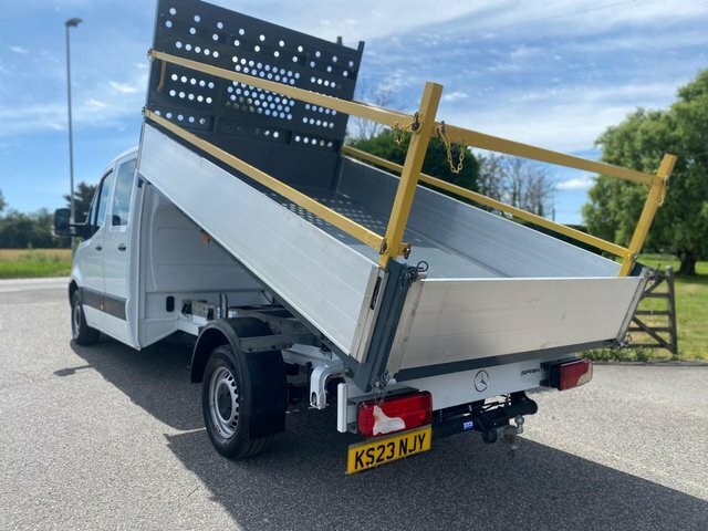 Mercedes-Benz Sprinter 314 Cdi Progressive L3 Lwb Crew Cab Tipper Rwd 2.0 White #4
