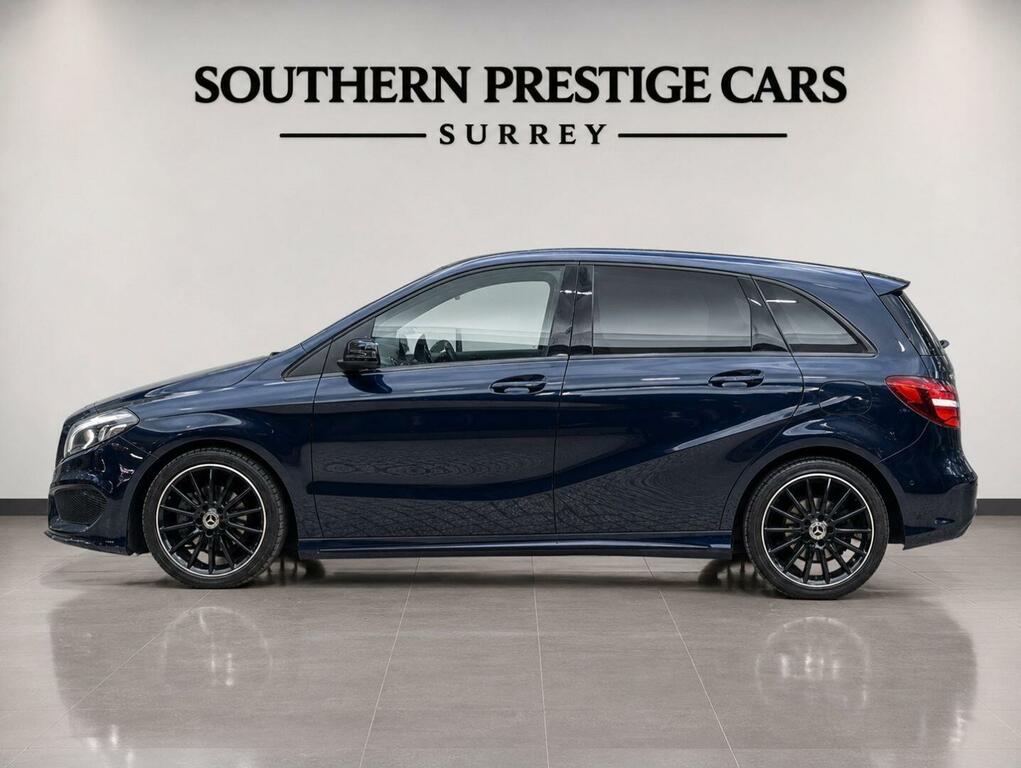 Mercedes-Benz B Class Amg Line Blue #4