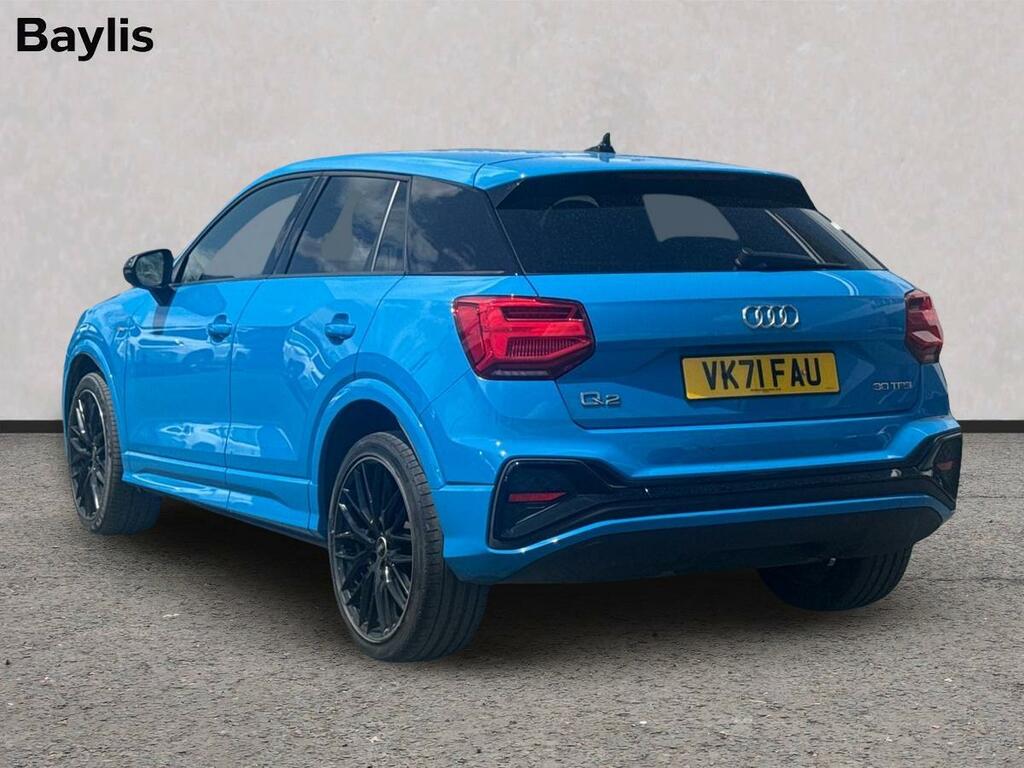 Audi Q2 30 Tfsi Black Edition VK71FAU Blue #6