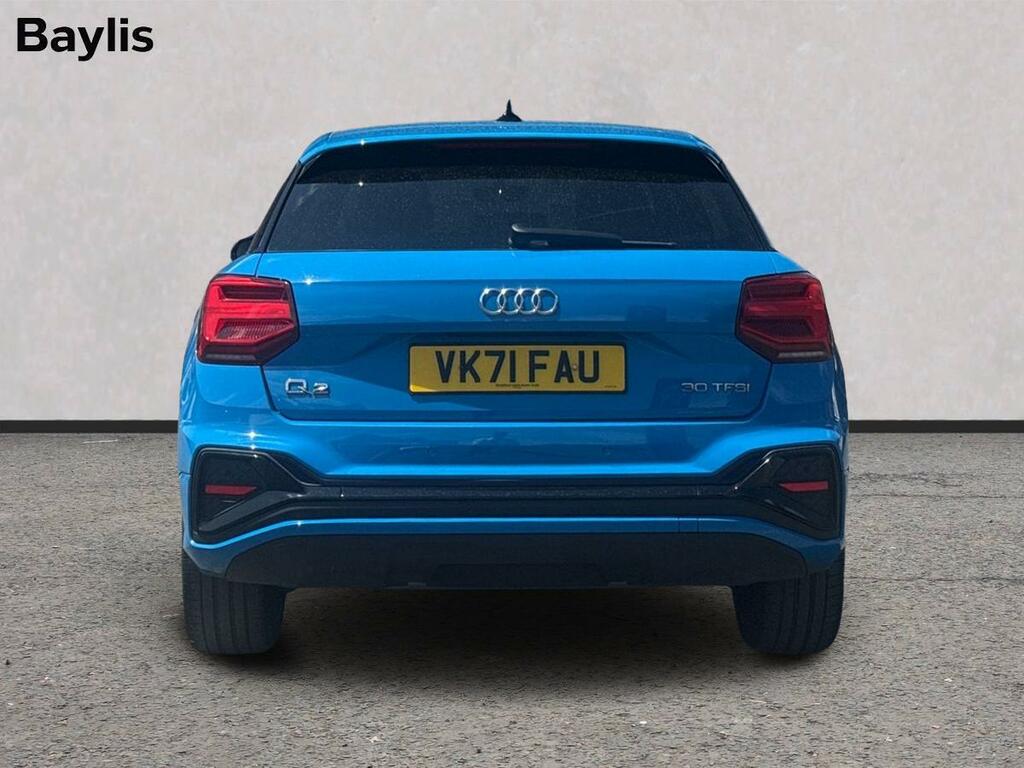 Audi Q2 30 Tfsi Black Edition VK71FAU Blue #5