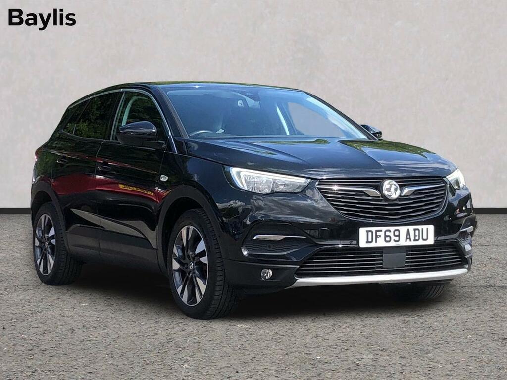 Vauxhall Grandland X 1.2 Turbo Sri Nav Black