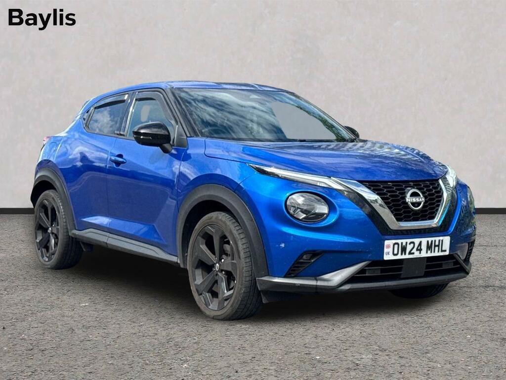 Nissan Juke 1.0 Dig-t Tekna Dct Blue