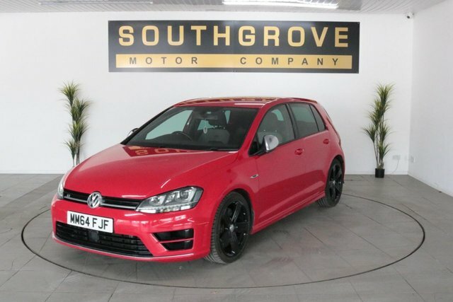 Volkswagen Golf 2.0 Tsi Bluemotion Tech R Hatchback Man Red #3