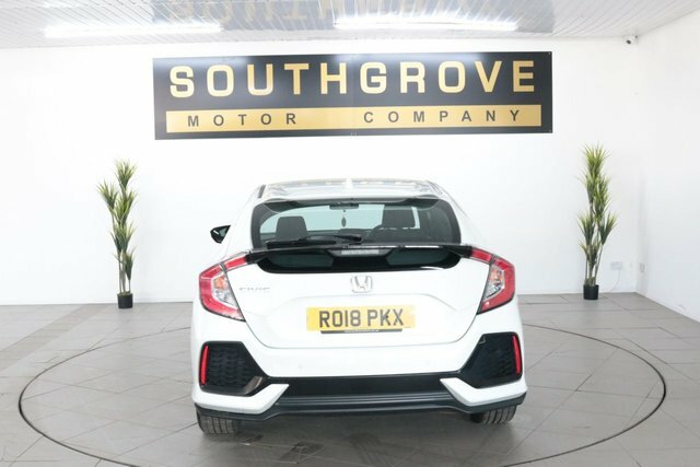 Honda Civic 1.0 Vtec Turbo Se Hatchback Cvt Euro 6 White #4