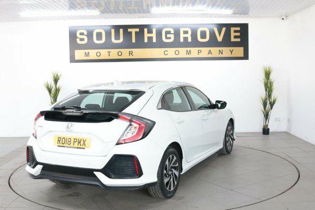 Honda Civic 1.0 Vtec Turbo Se Hatchback Cvt Euro 6 White #5
