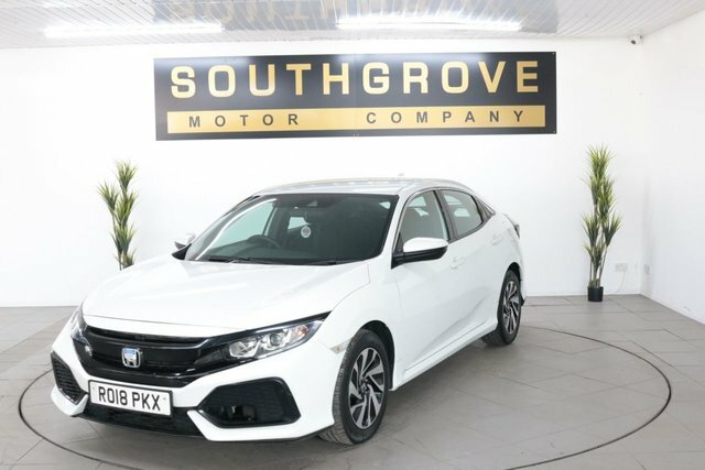 Honda Civic 1.0 Vtec Turbo Se Hatchback Cvt Euro 6 White #2
