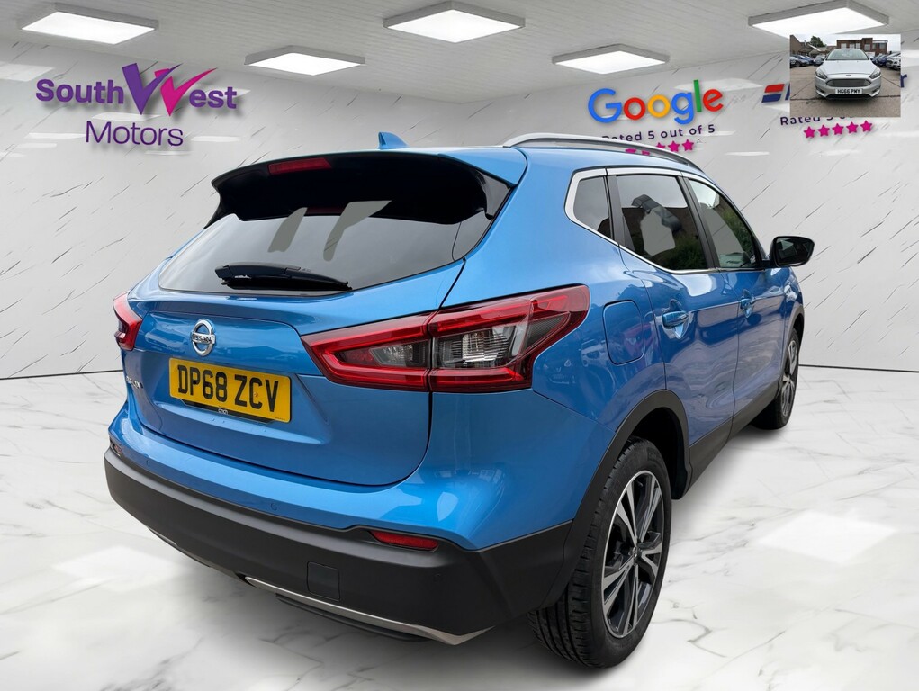 Nissan Qashqai Suv 1.3 Dig-t N-connecta 201968 DP68ZCV Blue #5