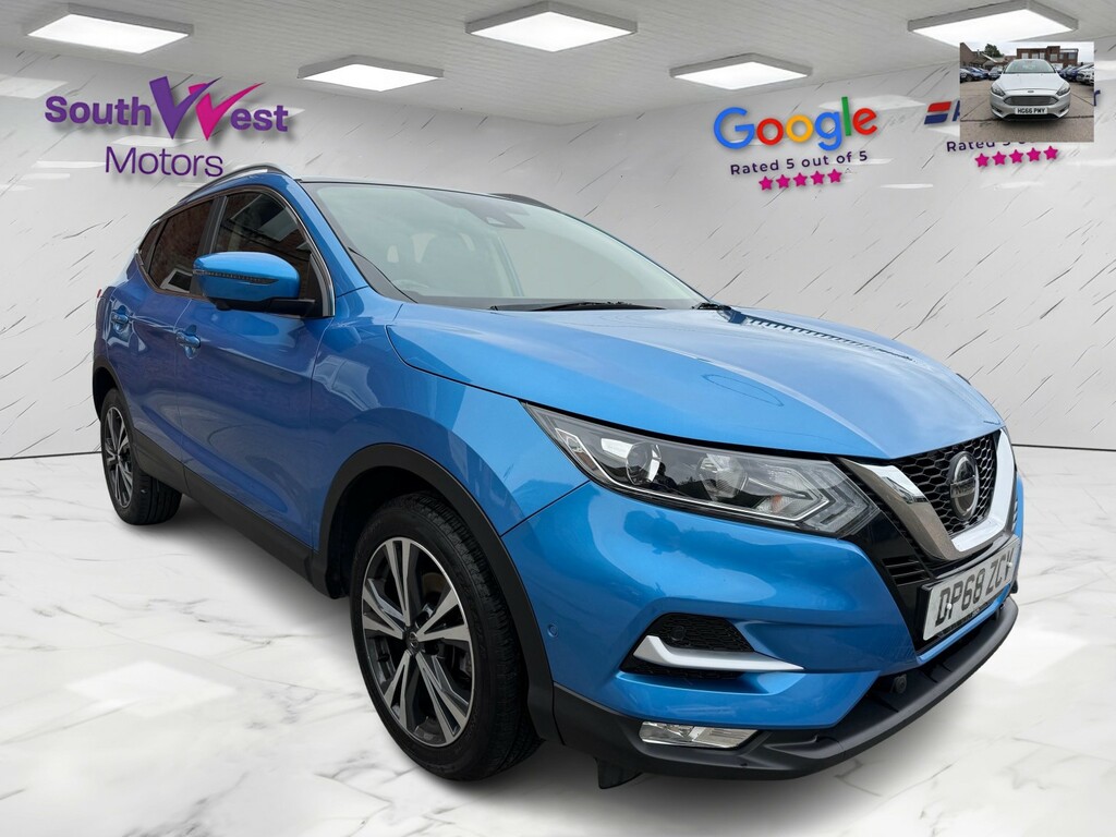Nissan Qashqai Suv 1.3 Dig-t N-connecta 201968 DP68ZCV Blue