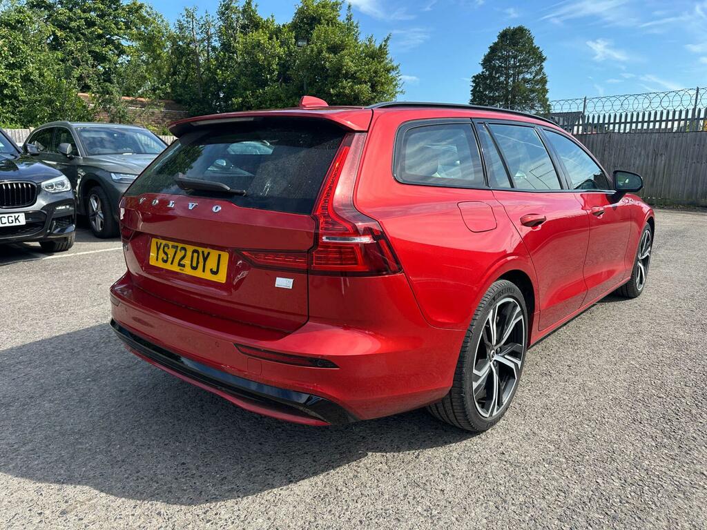 Volvo V60 Plus Dark Red #4
