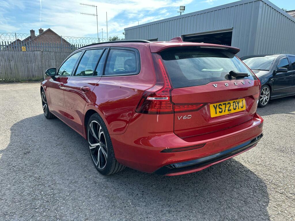 Volvo V60 Plus Dark Red #3