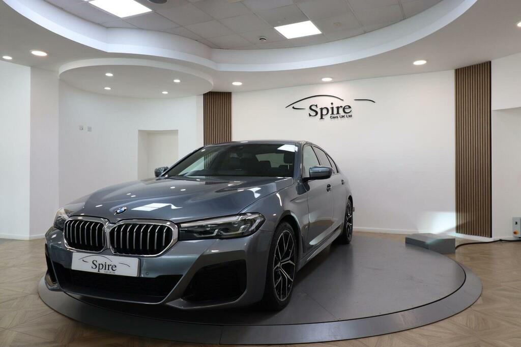 BMW 5 Series 2.0 520D Mht M Sport Steptronic Euro 6 Ss Blue