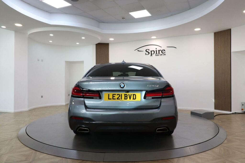BMW 5 Series 2.0 520D Mht M Sport Steptronic Euro 6 Ss Blue #6