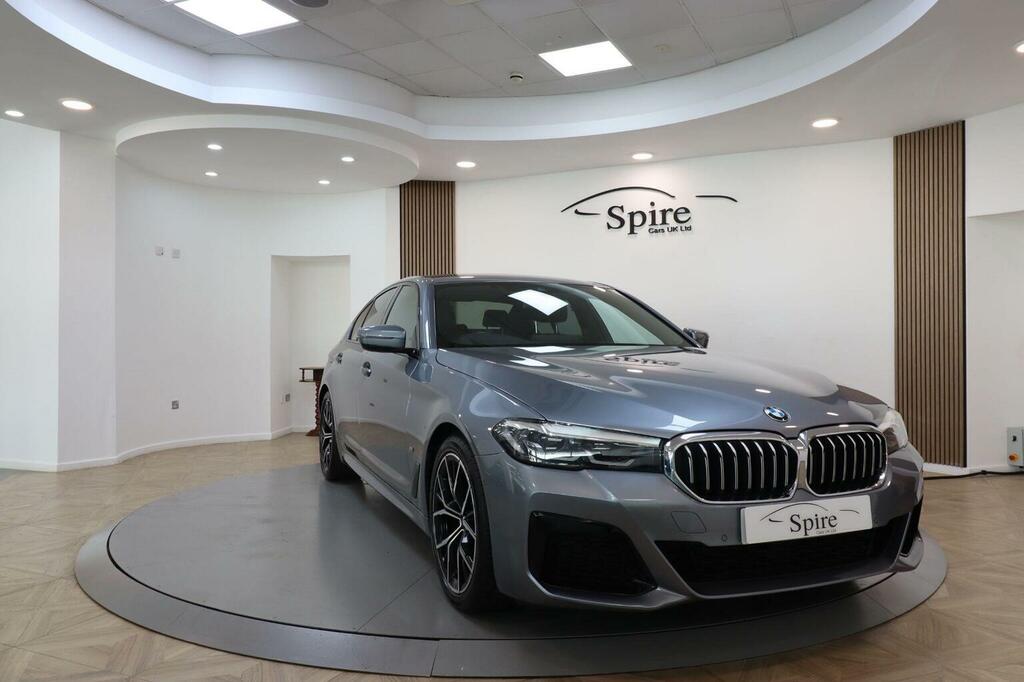 BMW 5 Series 2.0 520D Mht M Sport Steptronic Euro 6 Ss Blue #3
